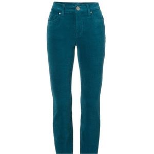 Moroccan Blue High Skinny cabi corduroy size 8 NWOT